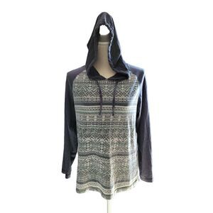 Retrofit Brand Mfg.  Hooded  long sleeve shirt.